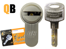 Force key for QB cylinder (France)