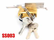Lishi 2in1 SS003 left side - Lishi style Pick (for Iseo)