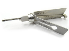 Lishi 2 in 1 SS003R Door LockPick for Apecs/Padlock