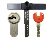 TITAN K66 (Slovenia) lockpick with foil
