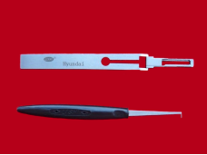 Lishi P21 Hyundai lockpicking