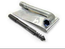 Locksmith pick for cross-shaped locks