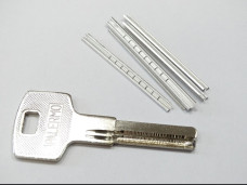 Impression-key type with stop