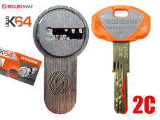  Securemme K64 profile 2C (Italy) locksmith pick 