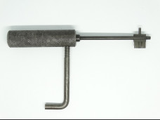 Cisa 3+3 --- 2 in 1 - Double sided locksmith key + composite key (Italy)