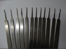 12 lockpicks for Eglish type loks (high quality)