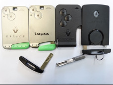 Renault Koleos/Laguna/Megane/Espace Force key 