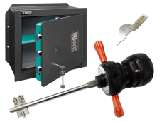 Turbodecoder for safe lock Juwel 3+3 (Israel)