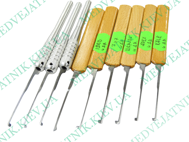 Handmade locksmith hooks 2ND VERSION (9 pcs) Locksmiths tools 5