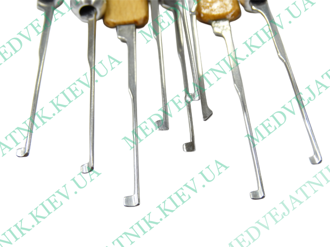 Handmade locksmith hooks 2ND VERSION (9 pcs) Locksmiths tools 2
