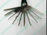 Locksmith Keychain foldable Lock Picks  Locksmiths tools 1