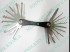 Locksmith Keychain foldable Lock Picks  Locksmiths tools 4