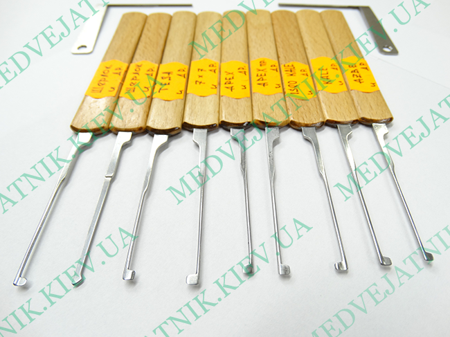 Handmade locksmith hooks (9 pcs) Locksmiths tools 4