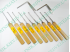 Handmade locksmith hooks (9 pcs) Locksmiths tools 5
