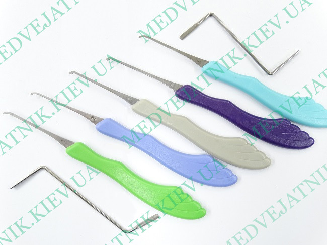 Set of lockpicks 5+2 Huk Locksmiths tools 1