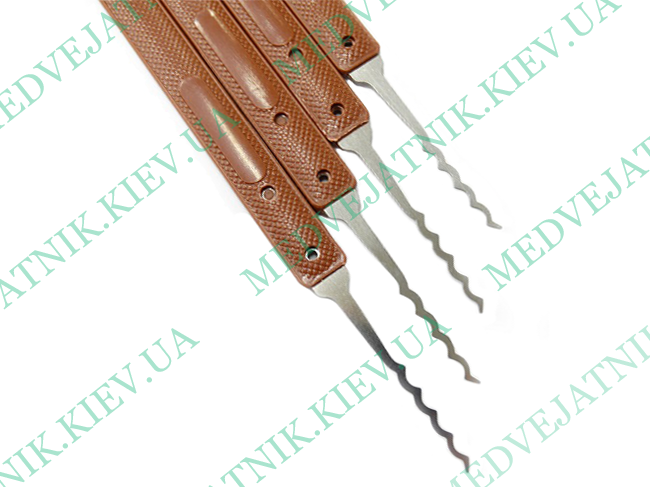 Comb locksmith picks for English type locks Locksmiths tools 1