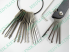 Locksmith Keychain Multifunctional foldable Lock Picks  Locksmiths tools 1