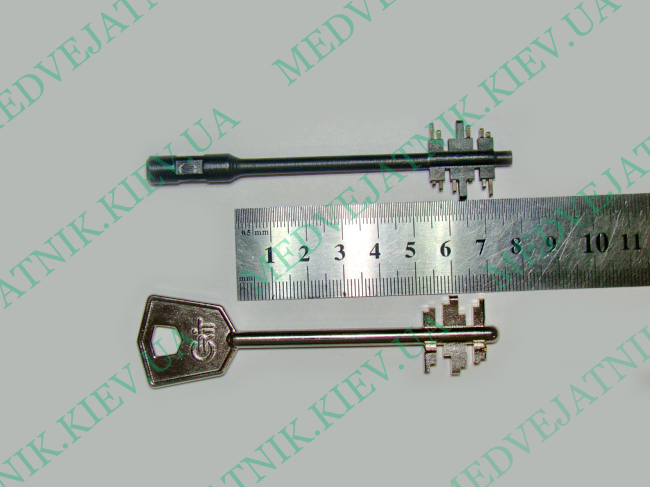 Locksmiths impression key