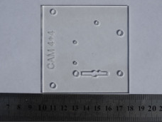 CAM 4+4 Lock Transparent Cover