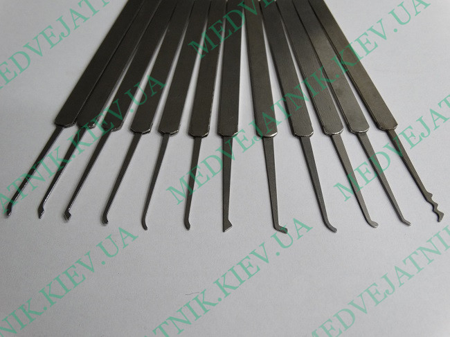 12 lockpicks for Eglish type loks (high quality) Locksmiths tools 2