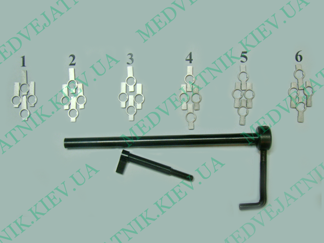 Locksmith key for MAUER 74s (Germany) Locksmiths tools 4