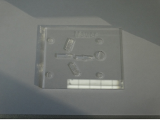 Transparent lock cover Mauer#2