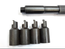 Door lock cover plate puller