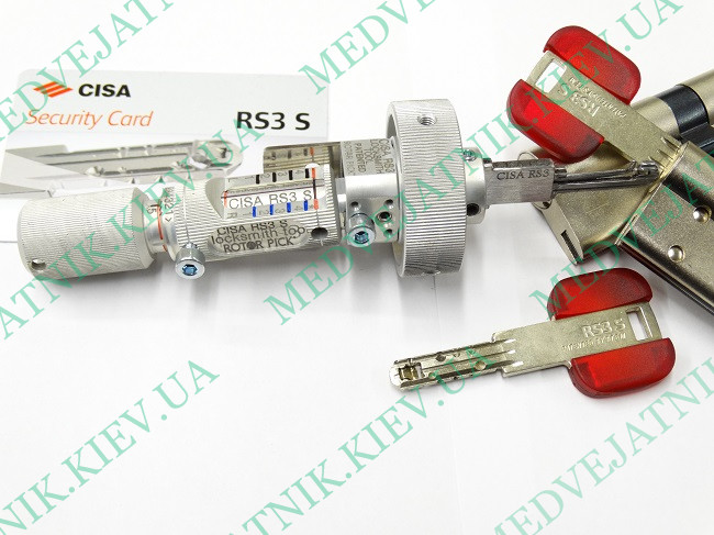 CISA RS3 Rotorpick decoder (Italy) Locksmiths tools 4