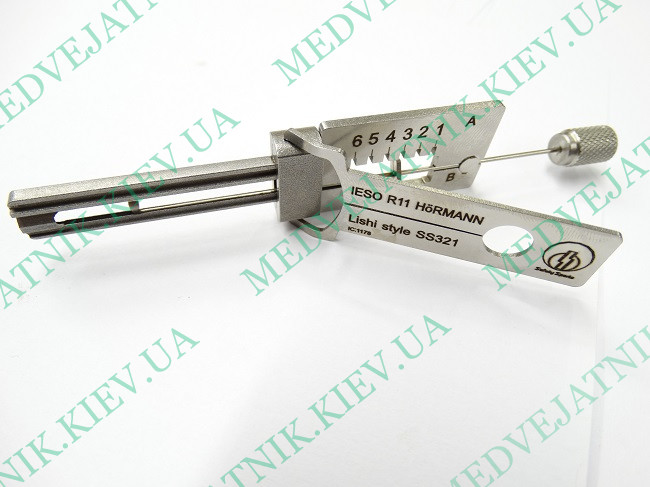 Decoder Ieso R11/Hörman Lishi SS321 (Italy) Locksmiths tools 4