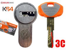 Securemme K64 profile 3C (Italy) locksmith pick 