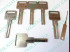 Set of self-impressioning keys  Locksmiths tools 3