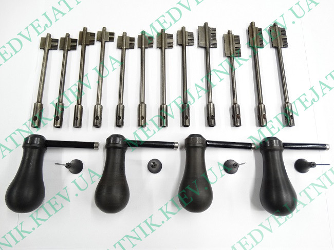 Locksmith magic keys kit (Italy) 12 pcs Locksmiths tools 2