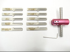 Locksmith impression type perfo set (10 pcs)