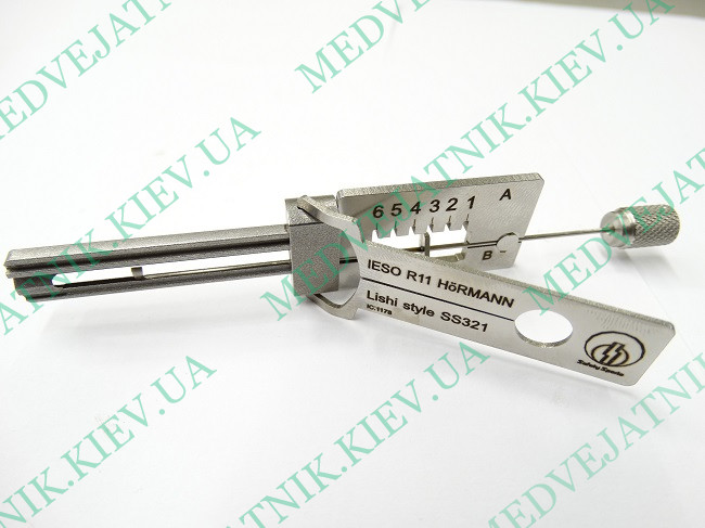 Decoder Ieso R11/Hörman Lishi SS321 (Italy) Locksmiths tools 5