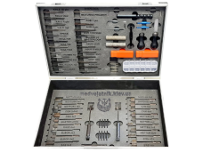 Kit of Locksmith keys (for cylinder & lever locks)