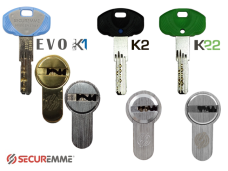 Securemme Evo K1/K2/K22 lockpicking set (Italy)
