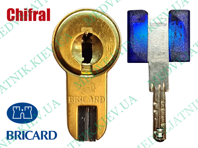  Force key Bricard Chifral/CISA RS3 (Italy-France) Locksmiths tools 3