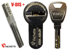 Vachette V-DIS+ force key/power key (France)