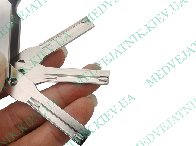 3-in-1 Quick Opening Tool Euro profile Keychain Locksmiths tools 4