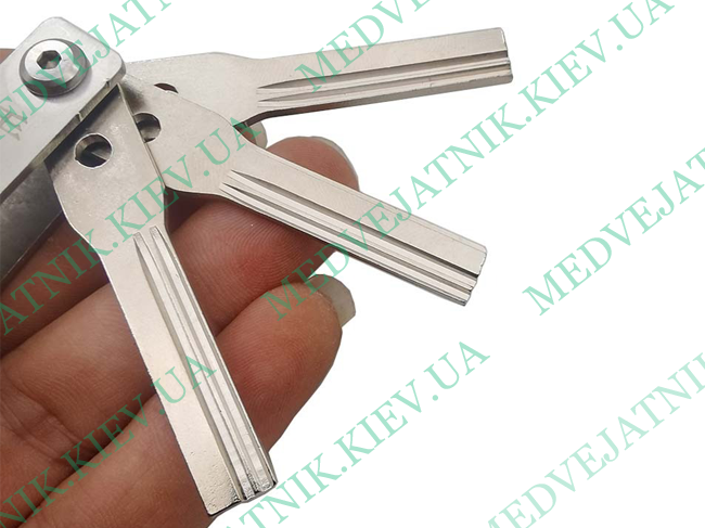 3-in-1 Quick Opening Tool Euro profile Keychain Locksmiths tools 5