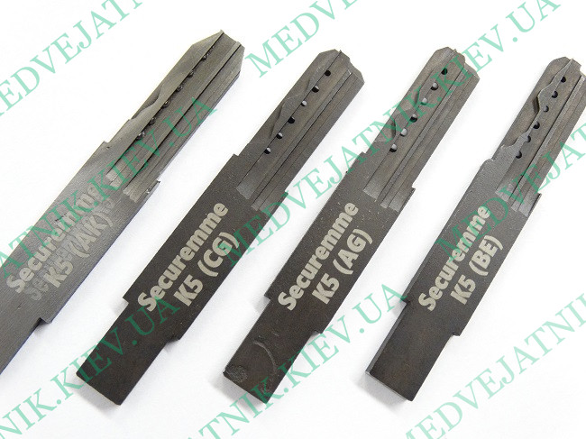 Securemme K5 impressions kit (Italy) Locksmiths tools 3